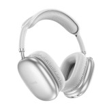 Cumpara ieftin Casti Wireless Hoco W35 Air Light, Bluetooth 5.3, Over the Ear, Argintiu