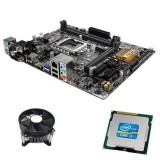 Kit Placa de Baza Asus H110M-A/M.2, Intel Core i3-6100, Cooler