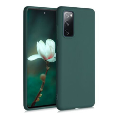 Husa pentru Samsung Galaxy S20 FE, Silicon, Verde, 53604.169 foto