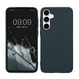 Husa Kwmobile pentru Samsung Galaxy A35, Verde inchis, Silicon, KWM000021PB012C, Carcasa
