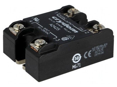 Releu Semiconductor 25A 1-fazat 24-280VAC foto