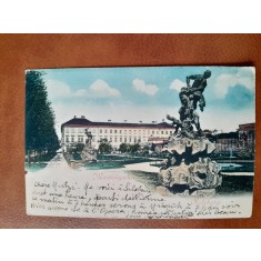Carte postala, Mirabellgarten, inceput de secol XX
