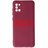 Husa Silicon Samsung Galaxy A31 Burgundy - Protectie Premium