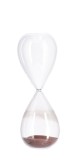 Cumpara ieftin Clepsidra decorativa sticla nisip maro Kronos &Oslash;10x29h