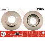 Disc frana Trw DF4917, parte montare : Punte fata