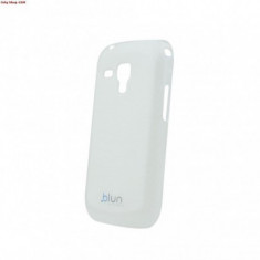 Husa silicon Jelly Blun Samsung Galaxy Trend S7560 Alb Blister
