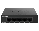 SWITCH D-Link 5 porturi Gigabit, carcasa metalica, &quot;DGS-105GL&quot; (timbru verde 2 lei)