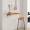 vidaXL Raft perete 60x40x2,5 cm dreptunghiular lemn acacia margine vie 370248