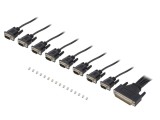 Cablu de Conexiune 1m D-Sub 78pin la D-Sub 9pin x8