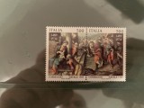 italia - serie timbre pictura religie craciun nestampilata MNH