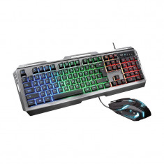 Kit tastatura si mouse Trust GXT 845 Tural Gaming Combo foto