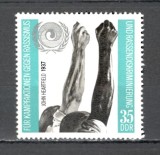 D.D.R.1971 Anul international impotriva rasismului SD.333, Nestampilat