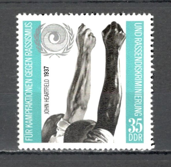 D.D.R.1971 Anul international impotriva rasismului SD.333