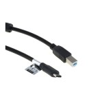 Cablu de date OTB USB Type C (USB-C) la USB B (USB-B 2.0), 3,0 metri, negru