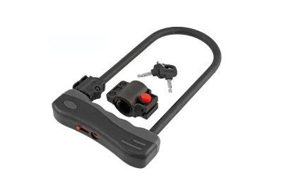 Antifurt U-lock 12 mm 165x320 mm culoare negru Cod:588002780RM foto