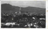CP735N Beszterce, L&aacute;tk&eacute;p/Bistritz, Totalansicht/Bistrița, Vedere generală, carte poștală, foto R&ouml;mischer, Bistrița