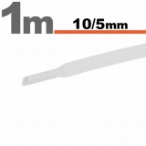 Tub termocontractibilAlb &bull; 10 / 5 mm Best CarHome