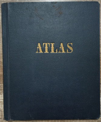 Atlas geografic 1953 foto