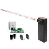 Cumpara ieftin KIT complet bariera acces AUTO / 6 m, montaj universal ST/DR, lampa+brat cu semnalizre - MOTORLINE TURBO-6+SIG75HT-6-KIT