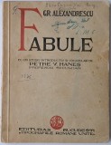 Grigore Alexandrescu - Fabule (1937)