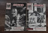 Revista Android nr 1 benzi desenate romana romanesti science fiction sf desene de Victor Trifan