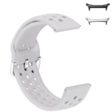 Curea din silicon, compatibila Samsung Galaxy Watch Ultra2, telescoape Quick Release, 22mm, Gri