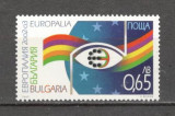 Bulgaria.2003 Festivalul de cultura EUROPALIA Italia SB.256, Nestampilat