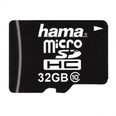 Card Hama Micro SDHC 32GB Clasa 10 foto