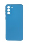 Husa telefon compatibila cu Samsung Galaxy S21 Plus, Albastru, Cu interior de catifea, 394HT, Silicon, Carcasa