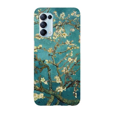 Husa compatibila cu Oppo Reno 4 5G model Almond Blossoms Van Gogh, Silicon, TPU, Viceversa foto