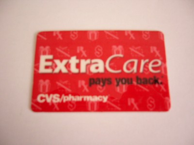 B12 10 - Card comercial - CVS/pharmacy - piesa de colectie foto