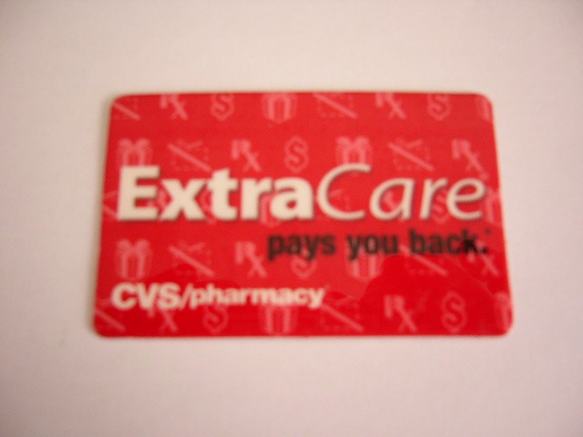 B12 10 - Card comercial - CVS/pharmacy - piesa de colectie