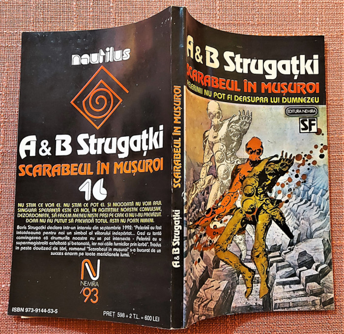 Scarabeul in musuroi. Editura Nemira, 1993 - Arkadi si Boris Strugatki