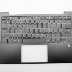 Carcasa superioara cu tastatura palmrest Laptop, Lenovo, IdeaPad S530-13IML Type 81WU, 5CB0S15959, iluminata, layout US