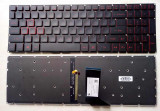 Tastatura laptop noua Acer Nitro 5 AN515-41 AN515-42 AN515-51 AN515-52 Black( Backlit,Red Printing,Win8)