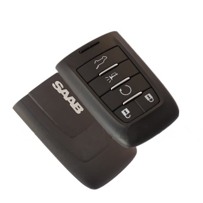 Carcasa Cheie Saab SmartKey 5 Butoane (OEM) – Carcasa Telecomanda Auto ...