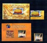 Indonesia - Mic lot timbre si colite neuzate