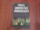 Proza umoristica romaneasca