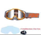 Ochelari Atv/Cross/Enduro/Downhill/Ski,+lentila clara cadou+ saculet produse nou, 100%