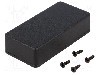 Carcasa aluminiu, 50mmx100mmx25mm, IP54, HAMMOND - 1590GBK