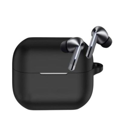 Husa pentru Samsung Galaxy Buds 3 / 3 Pro - Techsuit Silicone Case - Black foto