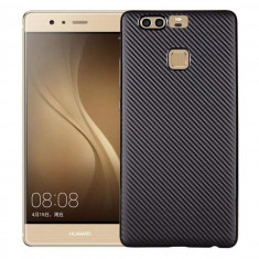 Husa Huawei Mate 9 i-Zore Carbon Fiber Negru foto