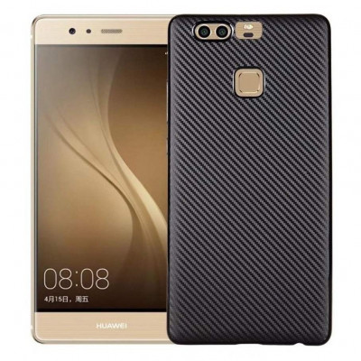 Husa Samsung Galaxy J3 Pro i-Zore Carbon Fiber Negru foto