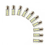Bec LED pentru frana Carguard, 5 W, 290 lm, 12 V, tip SMD, Alb xenon