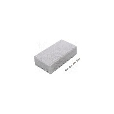 Carcasa aluminiu, 64mmx115mmx30mm, IP68, DELTRON ENCLOSURES - 480-0020