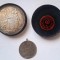 Medalia Expoziția Moldovei Intregite 1925 , bronz argintat, &icirc;n cutia originala Arthus Bertrand Paris + medalionul aferent. Set impecabil si ft rar !