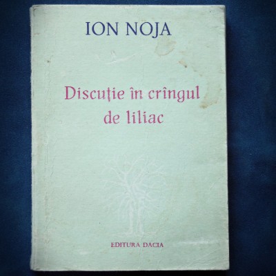 DISCUTIE IN CRINGUL / CRANGUL DE LILIAC - ION NOJA foto