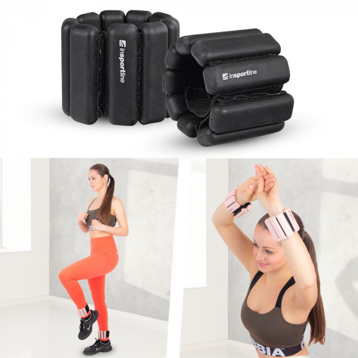 Greutati reglabile pentru incheietura mainii/glezna inSPORTline Brace FitLine Training