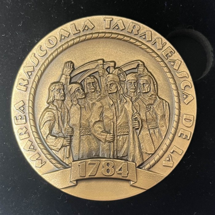 Medalie Monetaria Statului Horea, Cloșca și Crișan Rascoala 1784