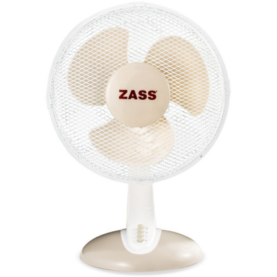 Ventilator de birou Zass ZTF 1201, 46W, 3 viteze, 30cm diametru, Alb - RESIGILAT foto